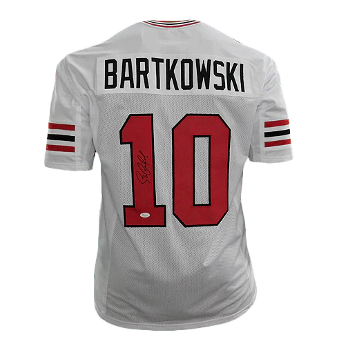 Steve Bartkowski Signed Pro Edition Football Jersey White (JSA)