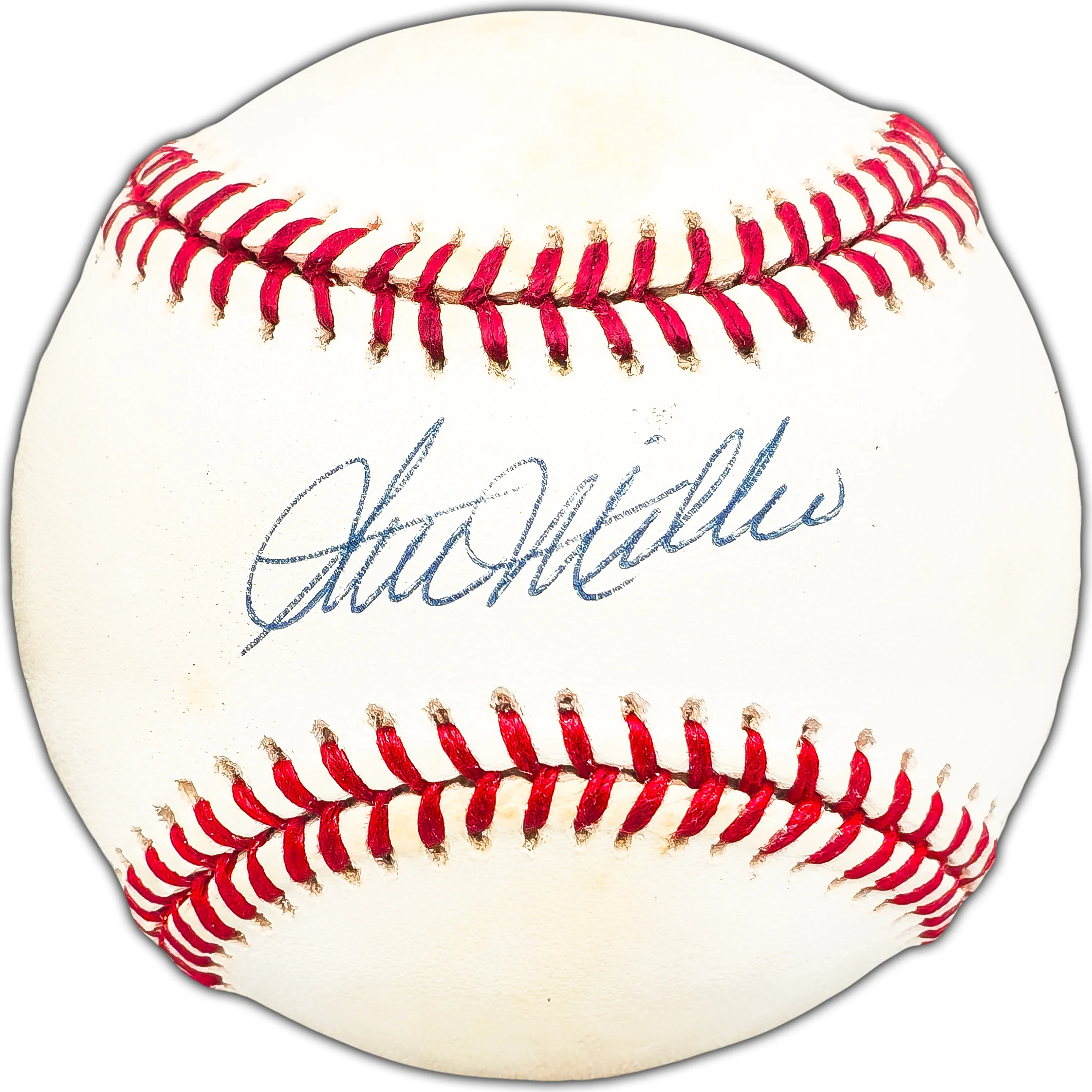Stu Miller Autographed Official AL Baseball San Francisco Giants, Baltimore Orioles Beckett BAS #BK44405