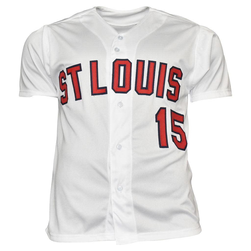 Tim McCarver Signed St Louis White Baseball Jersey (JSA) - Image 3