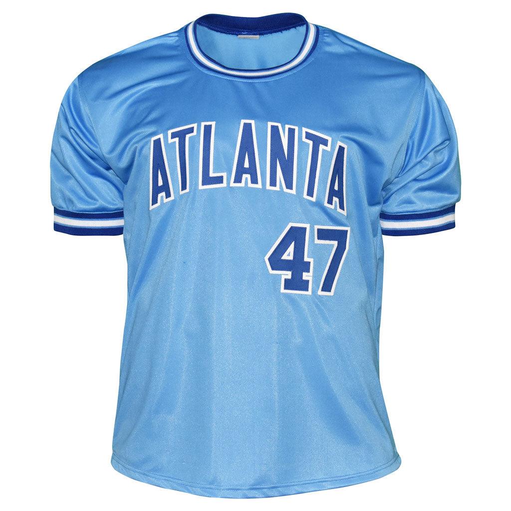 Tom Glavine Signed Atlanta Light Blue Baseball Jersey (JSA) - Image 3