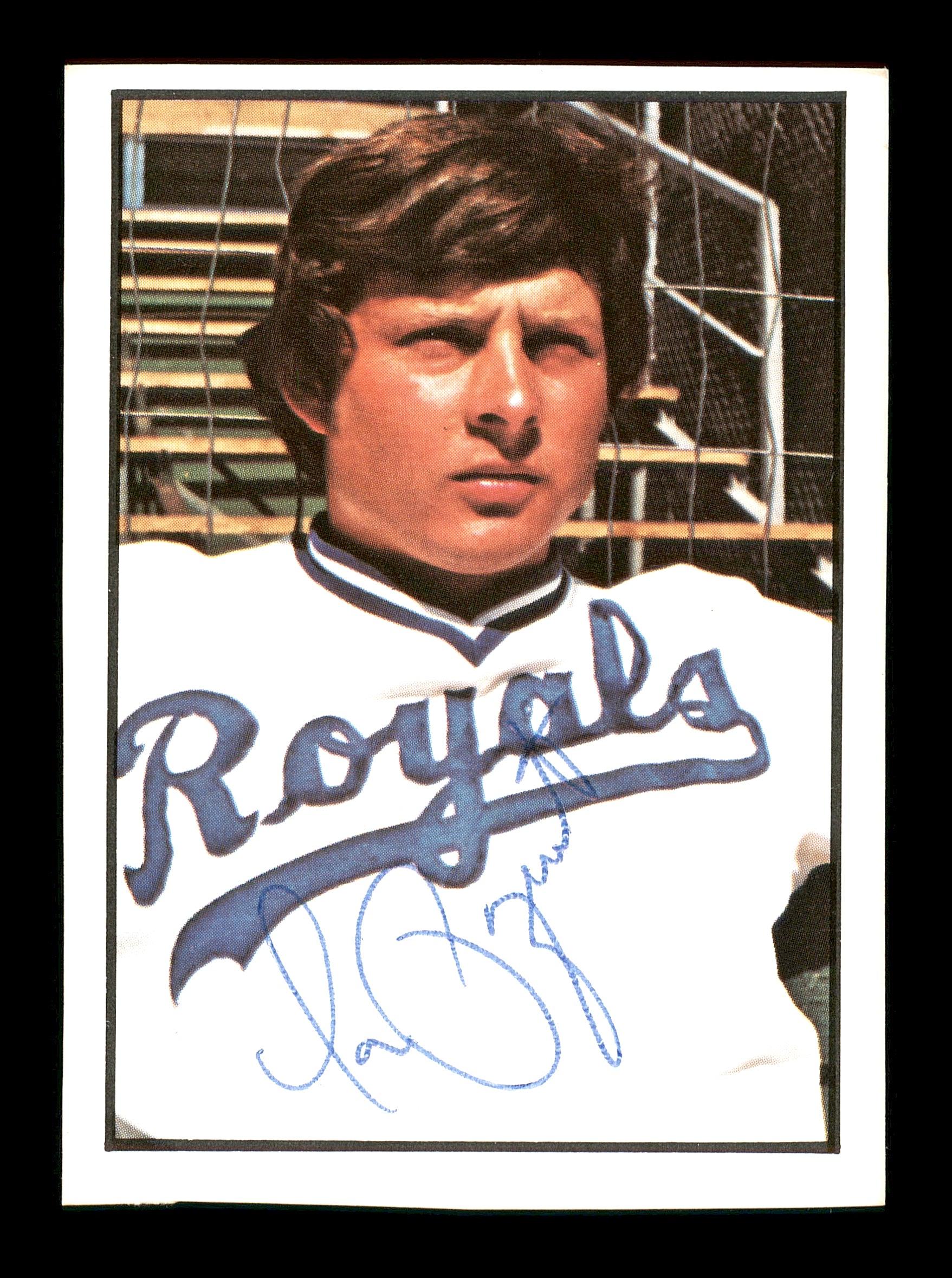 Tom Poquette Autographed 1978 SSPC Card #239 Kansas City Royals SKU #172374