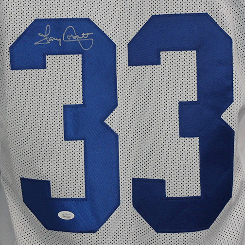 Tony Dorsett Signed Dallas Football Jersey White (Beckett) - Image 3