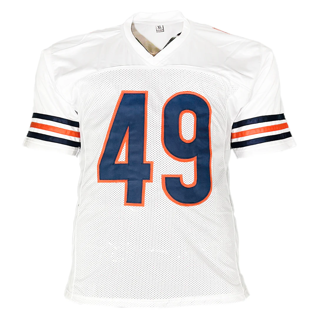 Tremaine Edmunds Signed Chicago White Football Jersey (Beckett) - Image 3