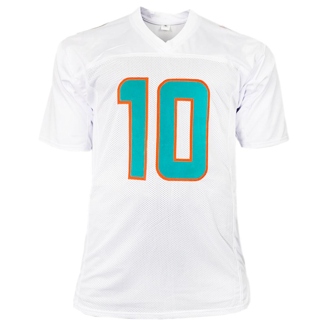Tyreek Hill Signed Miami White Football Jersey (Beckett) - Image 3