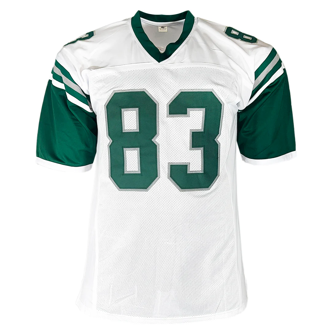 Vince Papale Signed Silver Ink Philadelphia White Football Jersey (JSA) - Image 3