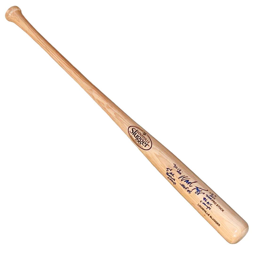 Wade Boggs Signed Multi Inscription Louisville Slugger Official MLB Blonde Baseball Bat (JSA) - Image 2