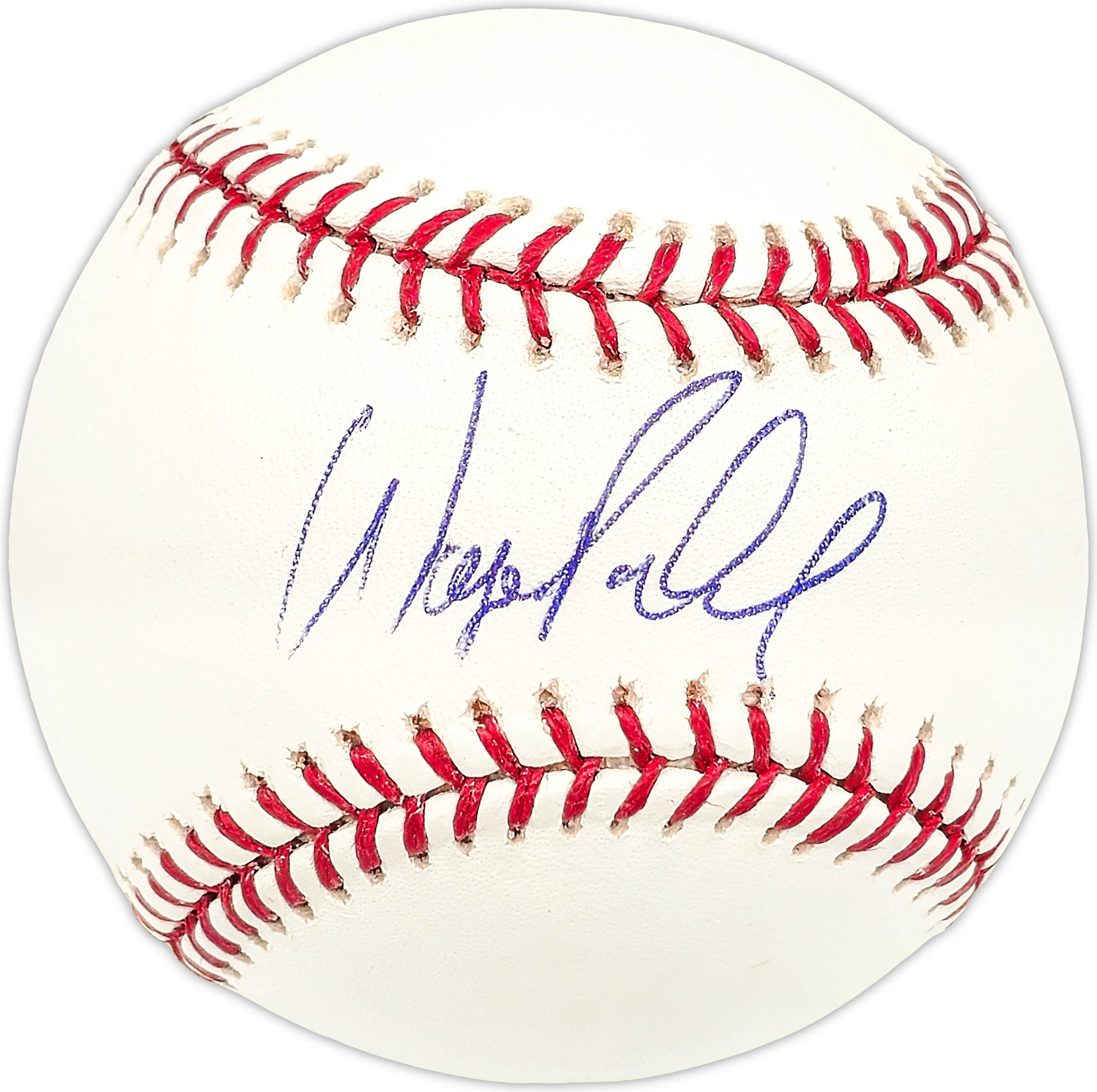 Wayne Rosenthal Autographed Official MLB Baseball Texas Rangers, Miami Marlins