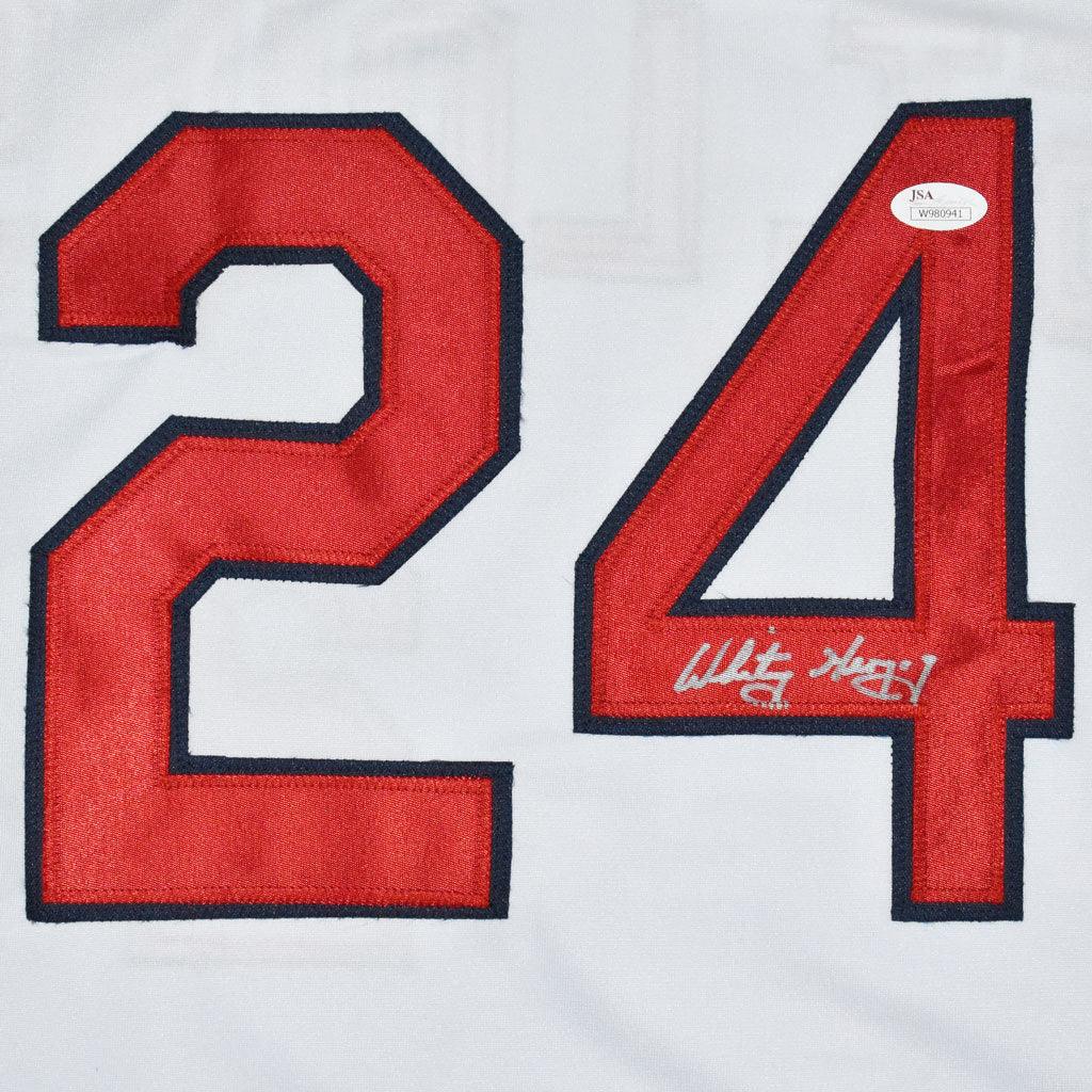 Whitey Herzog Signed St. Louis White Baseball Jersey (JSA) - Image 2
