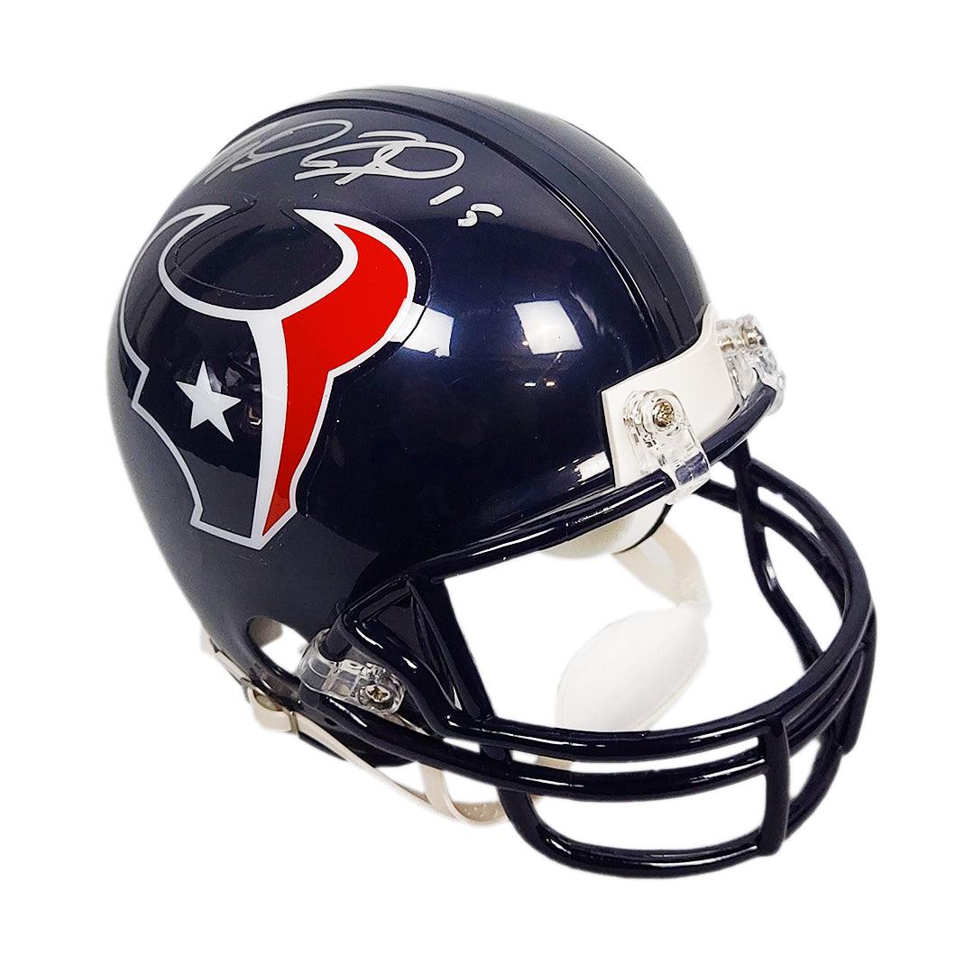 Will Fuller Signed Houston Texans Mini Football Helmet (Beckett) - Image 3