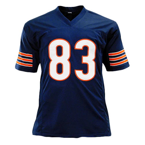Willie Gault Signed Chicago Blue Football Jersey (JSA) - Image 3